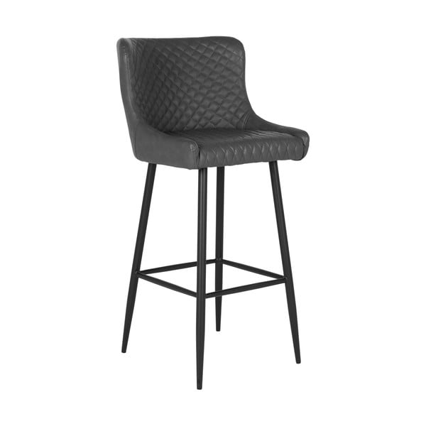 Tumši pelēks bāra krēsls 105 cm Dallas – House Nordic