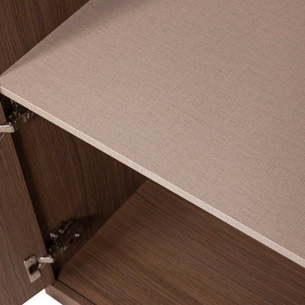 Tumša dabīga toņa modulārais skapis 54x215 cm Build – WOOOD-image-4