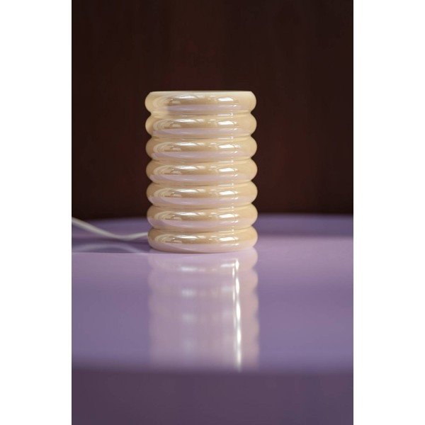 Krēmkrāsas stikla galda lampa (augstums 16 cm) Apelqvist – Jotex-image-2
