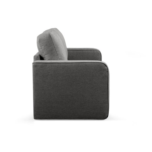 Pelēks salokāms dīvāns 160 cm Come – Bobochic Paris-image-4