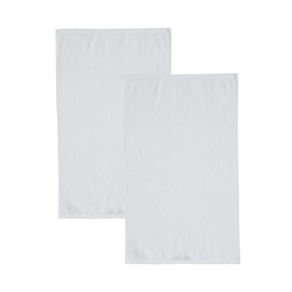 Balti ātri žūstoši/frotē kokvilnas dvieļi (2 gab.) 90x140 cm Quick Dry – Catherine Lansfield