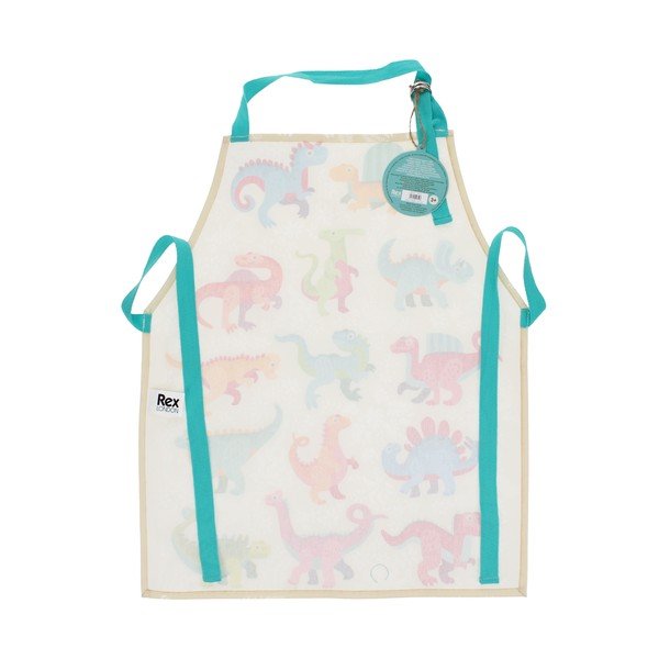 Kokvilnas bērnu priekšauts Baby Dinos – Rex London-image-2
