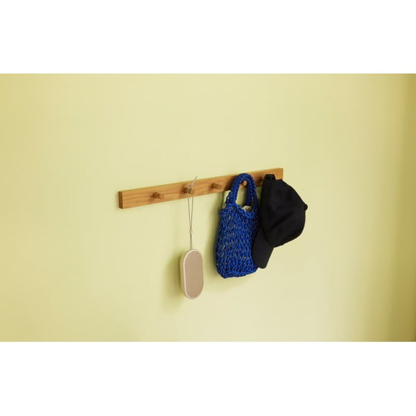 Dabīga toņa sienas pakaramais ar ozolkoka imitāciju 60 cm Cosplay – Hübsch-image-2