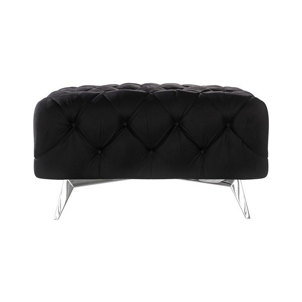 Melns samta kāju soliņš Chelsea – Ropez