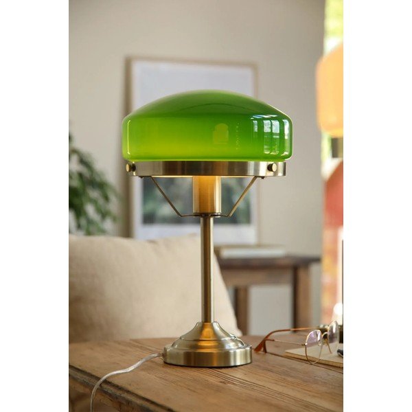 Zaļa/misiņa krāsas galda lampa (augstums 39 cm) Aurelia – Markslöjd-image-1