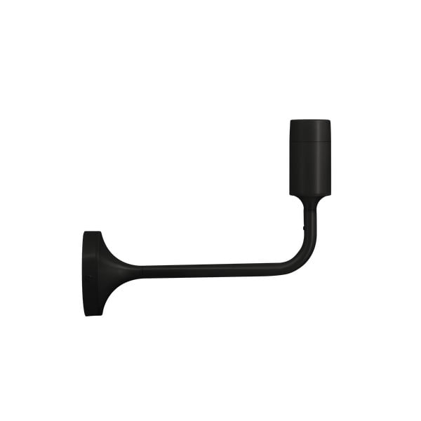 Melna metāla sienas lampa bez abažūra Santé – UMAGE-image-2