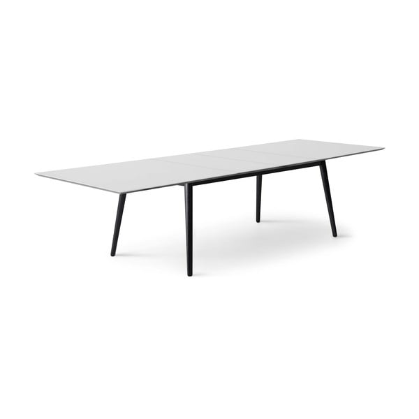 Izvelkams ēdamgalds ar papildu galda virsmu un baltu galda virsmu 100x210 cm Meza – Hammel Furniture-image-1