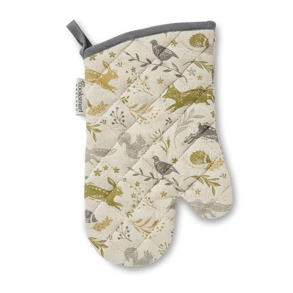 Virtuves dvieļu un cimda komplekts (4 gab.) Woodland – Cooksmart ®-image-4