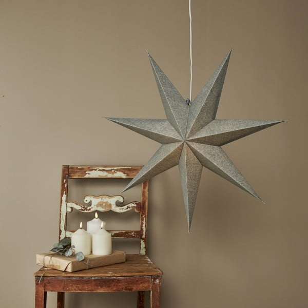 Zaļš Ziemassvētku gaismas dekors ø 60 cm Cotton – Star Trading