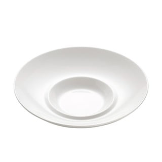 Balts porcelāna risoto šķīvis Maxwell & Williams Basic Bistro, ø 26 cm