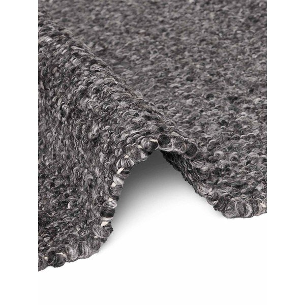 Tumši pelēks ar rokām darināts buklē paklājs 160x230 cm Notting Hill Portobello – Ted Baker-image-3