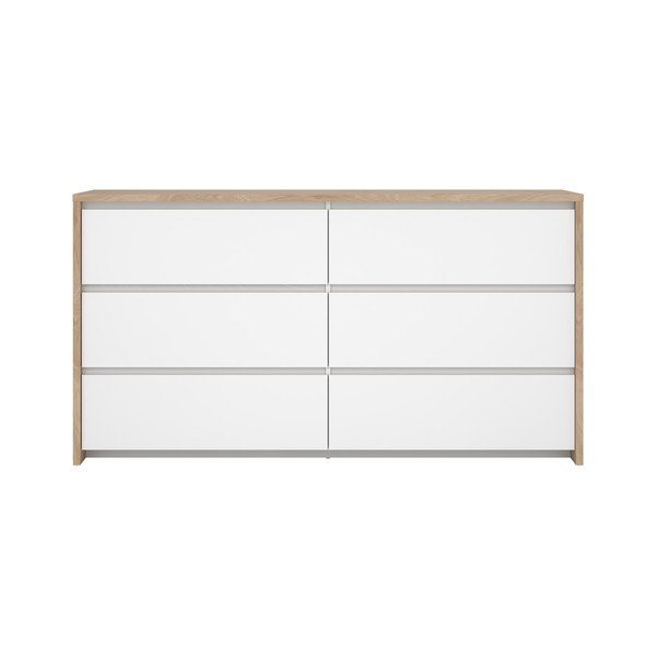 Balta kumode 157x84x48 cm Next – Tvilum-image-4