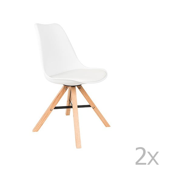 2 krēslu komplekts White Label Kell