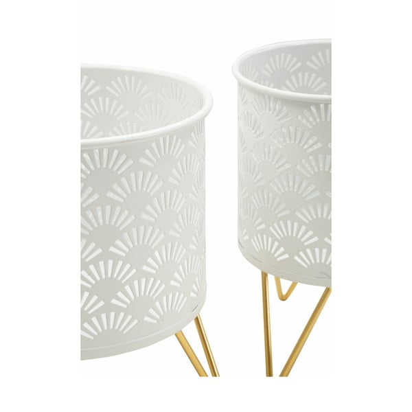 Metāla puķu podu statīvi (2 gab.) ø 16 cm (augstums 20 cm) Carly – Mauro Ferretti-image-4