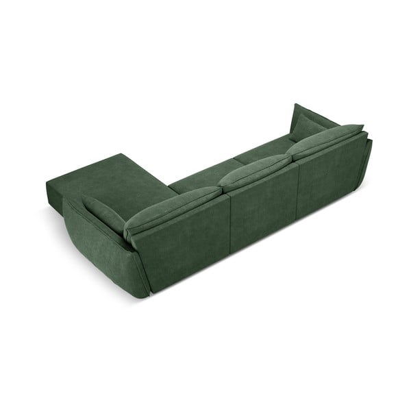 Tumši zaļš stūra dīvāns (labais stūris) Vanda – Mazzini Sofas-image-3