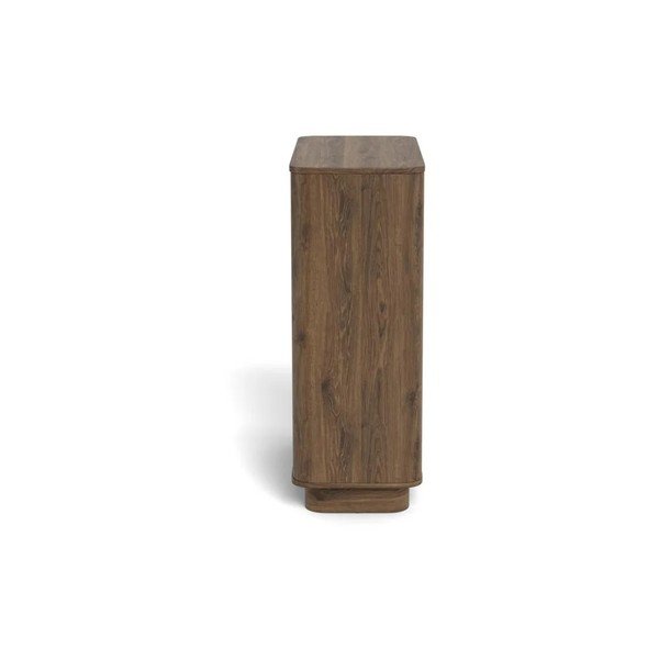 Tumša dabīga toņa kumode ar ozolkoka imitāciju 90x107x40 cm Atmore – Actona-image-3