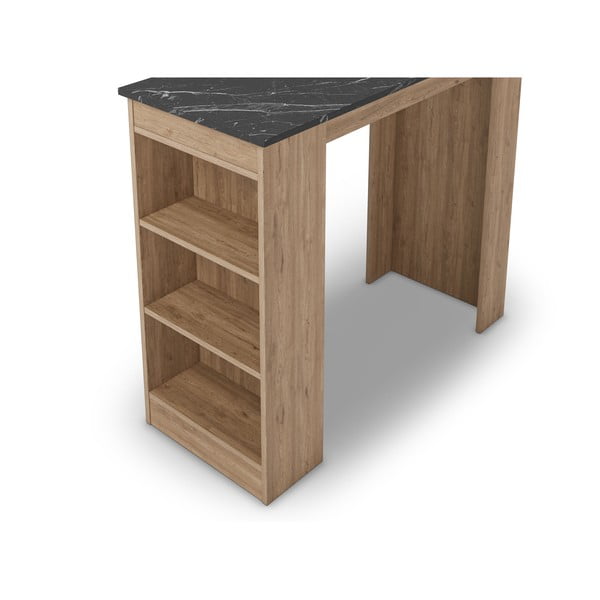 Bāra galds ar marmora imitācijas galda virsmu 47x120 cm Peru – Marckeric-image-3