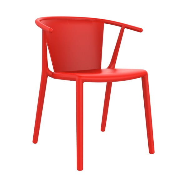 2 sarkanu dārza krēslu komplekts Resol Steely