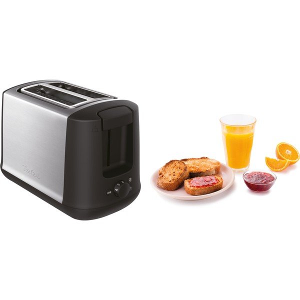 Melns/sudraba krāsas tosteris Subito TT340830 – Tefal-image-2