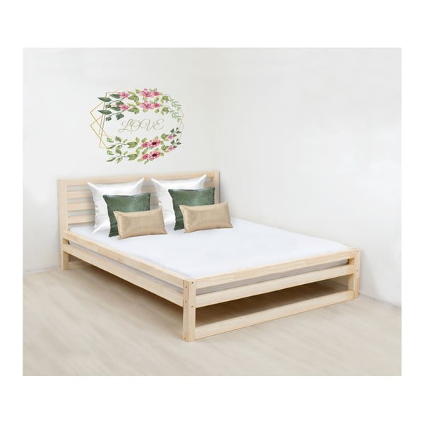 Koka divguļamā gulta Benlemi DeLuxe Naturelle, 200 x 180 cm