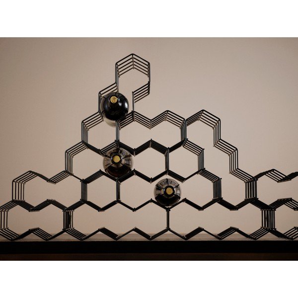 Metāla vīna statīvs 3 pudelēm Rocks – Zone-image-1