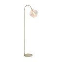 Stāvlampa zelta krāsā (augstums 160 cm) Rakel – Light & Living