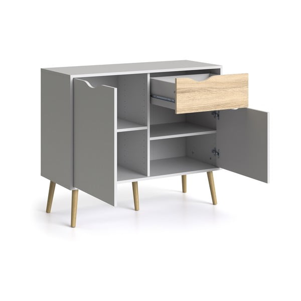 Balta kumode Tvilum Oslo, 99 x 82 cm-image-4