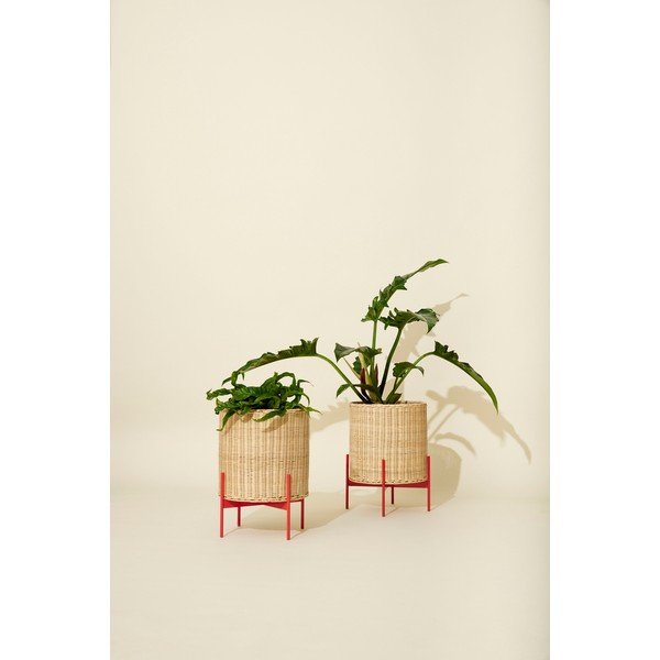 Rotangpalmas puķu pods ø 30 cm Splint – Hübsch-image-1