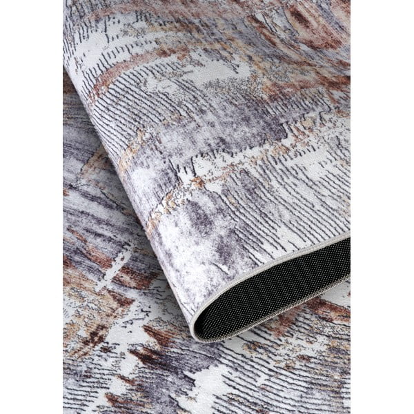 Pelēks paklājs 200x290 cm Malard Copper Gold – Elle Decoration-image-3