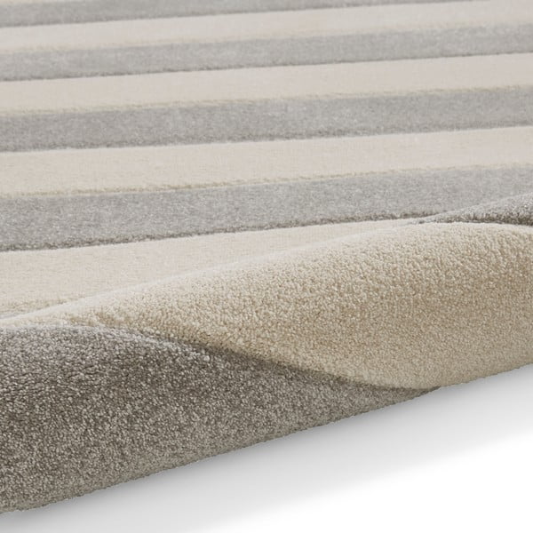Gaiši pelēks paklājs 160x230 cm Cove Stripe – Catherine Lansfield-image-3
