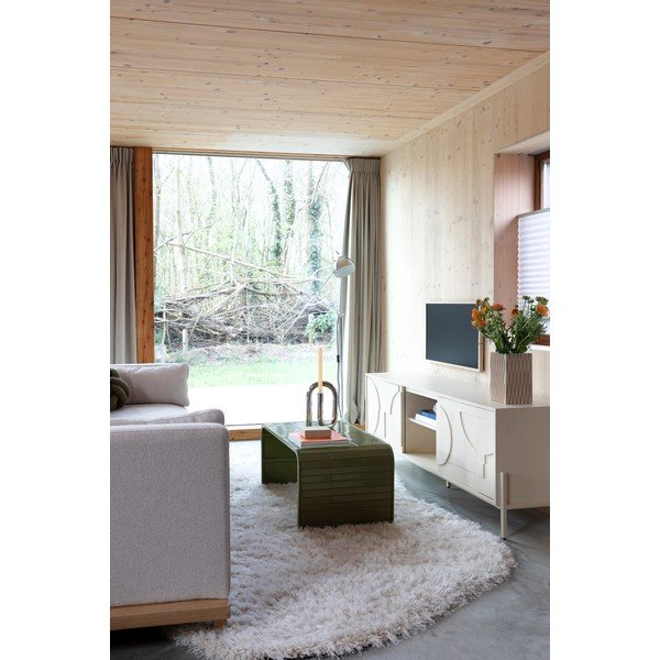 Zaļš keramikas žurnālgaldiņš 47x80 cm Tiles – Zuiver-image-1