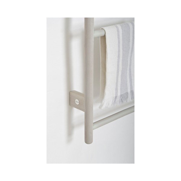 Pelēks ozolkoka sienas dvieļu turētājs Wireworks Towel Rail Wallbar-image-3