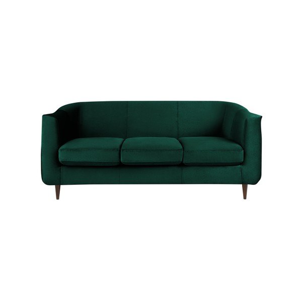Tumši zaļš Kooko Home Glam dīvāns, 175 cm-image-4