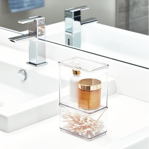 Caurspīdīga uzglabāšanas kaste iDesign The Home Edit, 7,9 x 11,9 cm-image-1