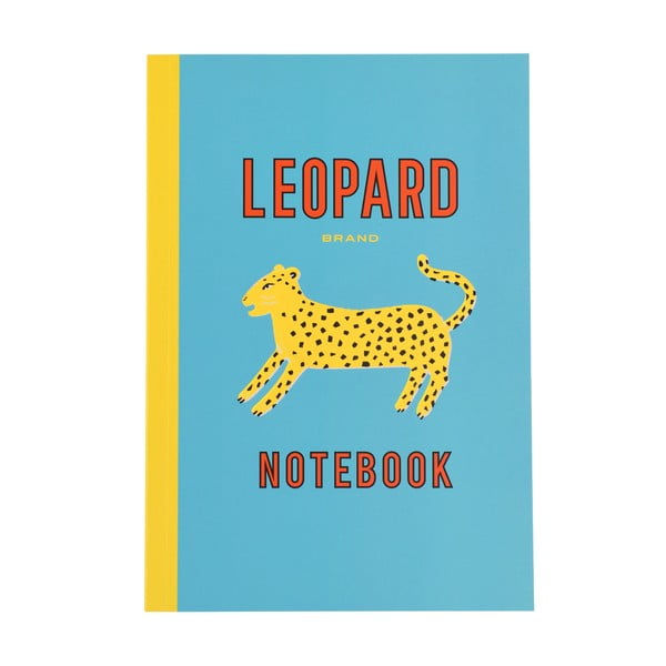 Piezīmju klade 60 lappuses A5 formāts Leopard – Rex London