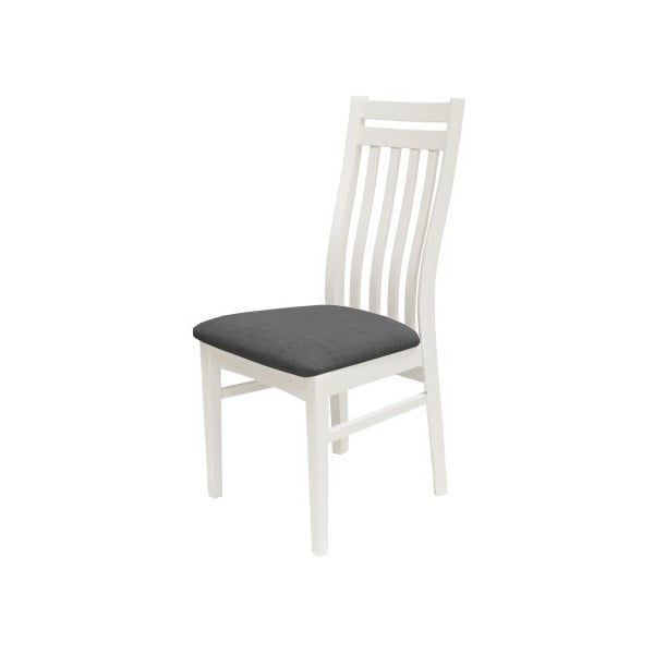 Balti-antracīta ēdamistabas krēsls Canett Geranium
