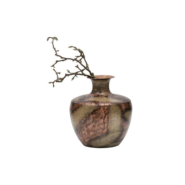 Dekoratīva vāze no pārstrādāta metāla BePureHome, ø 30 cm-image-2