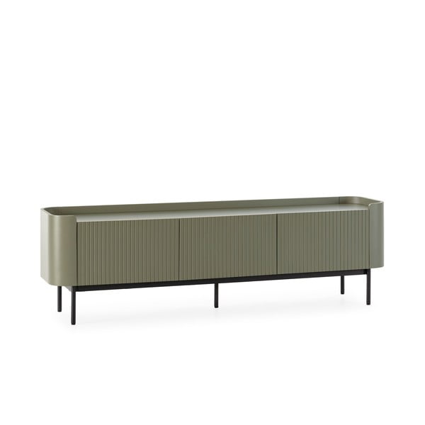 Zaļš TV galdiņš 180x55x40 cm Willa – MOME-image-4