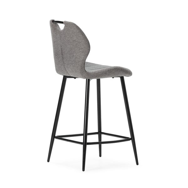 Pelēki bāra krēsli (2 gab.) (sēdekļa augstums 65 cm) Muli – Marckeric-image-4