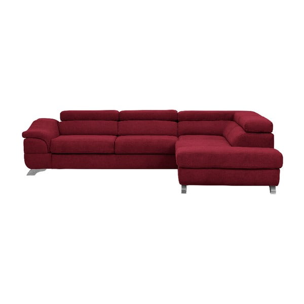 Sarkanais Windsor & Co Dīvāni Gamma dīvāns, labais stūris