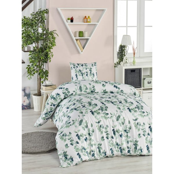 Vienvietīgā kokvilnas gultasveļa Mijolnir Sabine Green, 140 x 200 cm-image-2