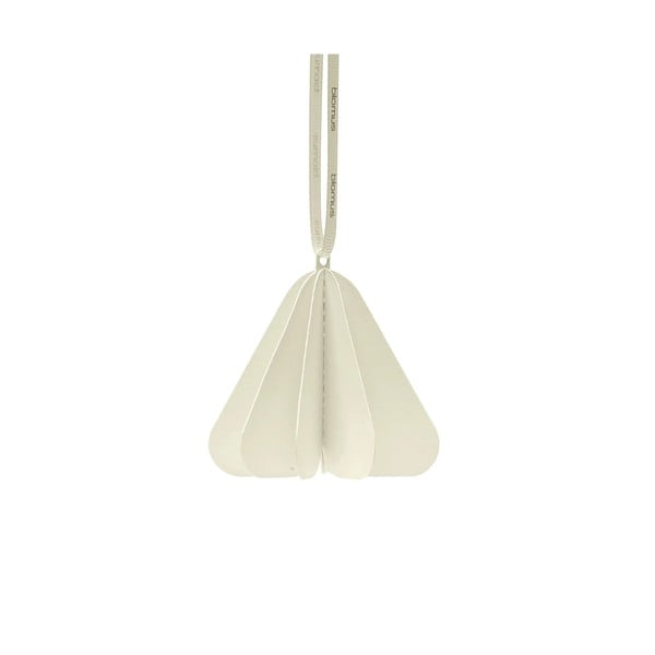 Papīra Ziemassvētku eglītes rotājumi (4 gab.) 6,5 cm Kazary – Blomus