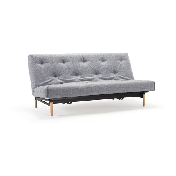 Pelēka dīvāns gulta Inovācija Colpus Twist Granite
