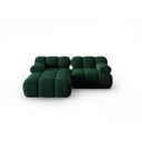 Zaļš samta dīvāns 191 cm Bellis – Micadoni Home