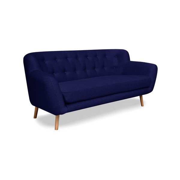 Tumši zils dīvāns Cosmopolitan Design London, 192 cm-image-2