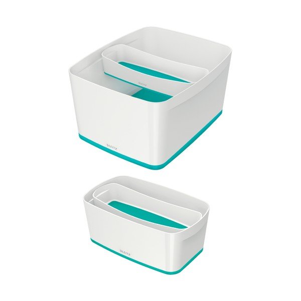 Balts un tirkīzzils galda organizators Leitz MyBox, garums 31 cm-image-3