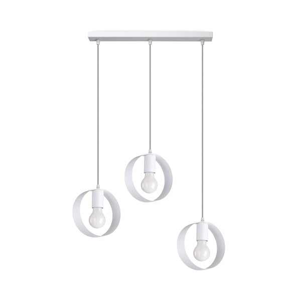Balta piekaramā lampa ø 18 cm Lammi – Nice Lamps