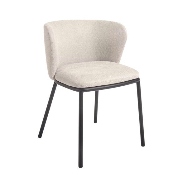 Bēšs ēdamistabas krēsls Ciselia – Kave Home