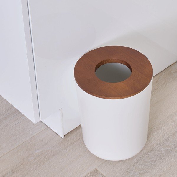Balta atkritumu tvertne iDesign Eco Vanity-image-2