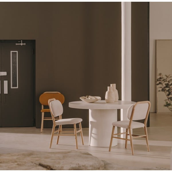 Bēši pusdienu krēsli (2 gab.) Helda – Kave Home-image-1